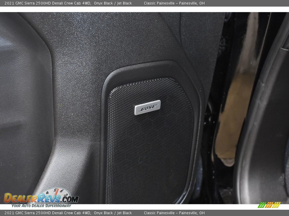 2021 GMC Sierra 2500HD Denali Crew Cab 4WD Onyx Black / Jet Black Photo #10