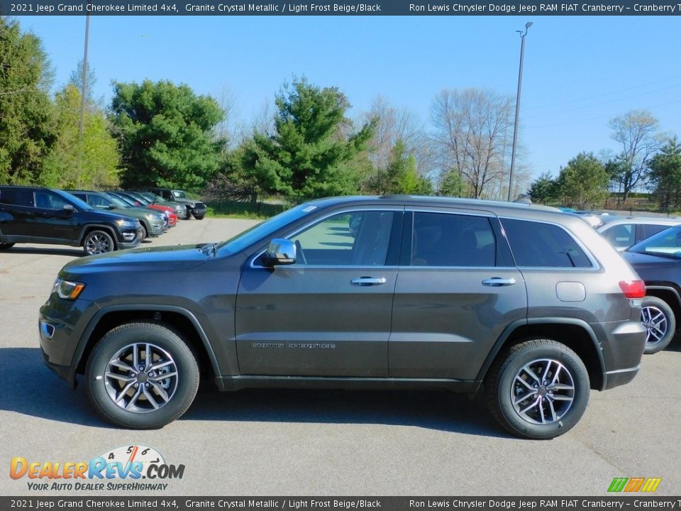 2021 Jeep Grand Cherokee Limited 4x4 Granite Crystal Metallic / Light Frost Beige/Black Photo #9