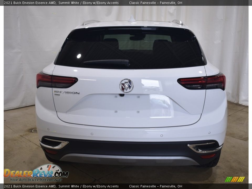 2021 Buick Envision Essence AWD Summit White / Ebony w/Ebony Accents Photo #3