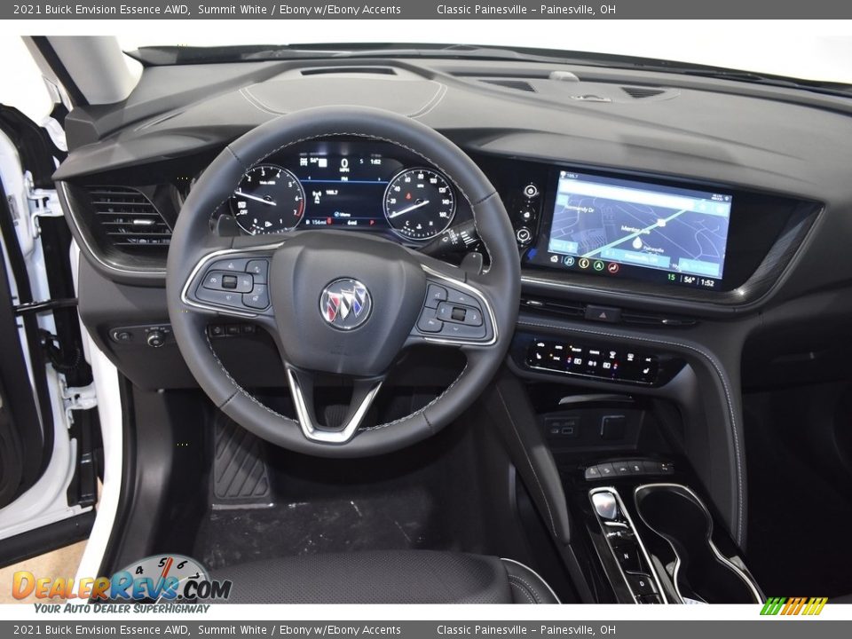 2021 Buick Envision Essence AWD Summit White / Ebony w/Ebony Accents Photo #11