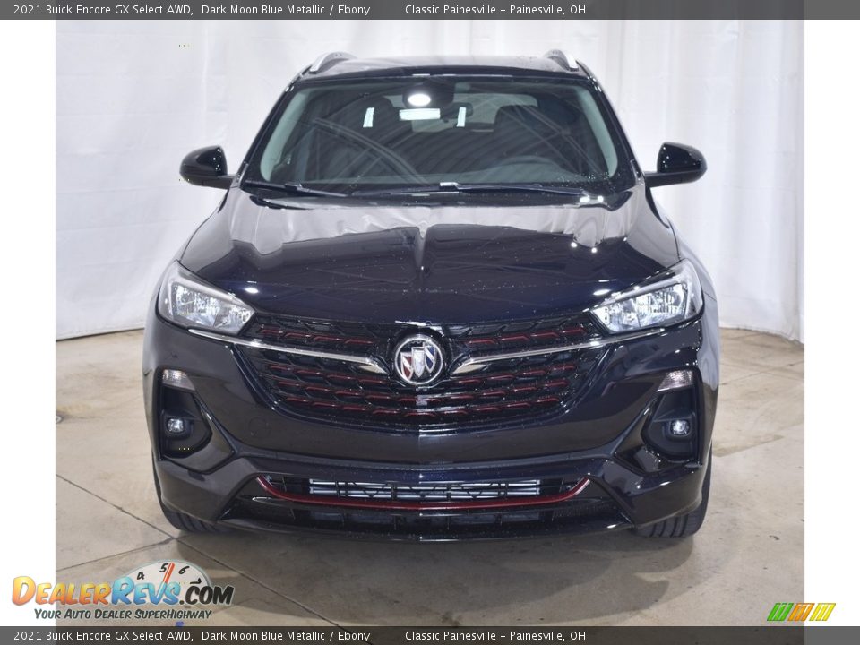 2021 Buick Encore GX Select AWD Dark Moon Blue Metallic / Ebony Photo #4