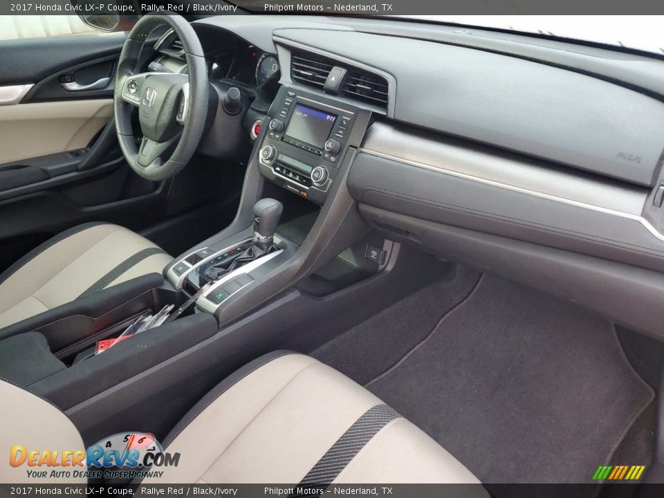 Dashboard of 2017 Honda Civic LX-P Coupe Photo #27