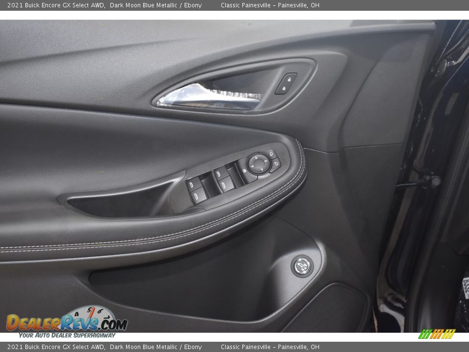 2021 Buick Encore GX Select AWD Dark Moon Blue Metallic / Ebony Photo #8