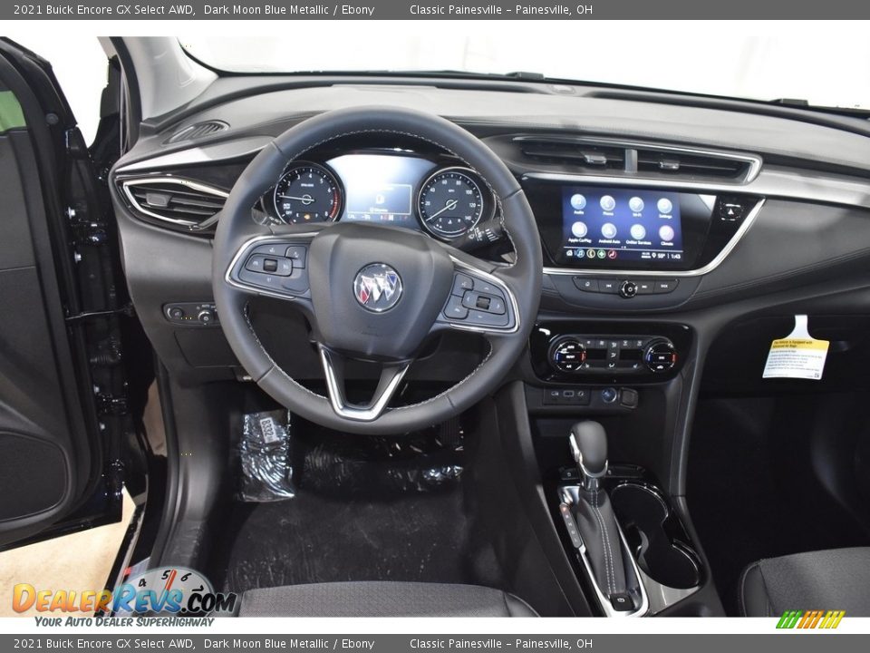 2021 Buick Encore GX Select AWD Dark Moon Blue Metallic / Ebony Photo #10