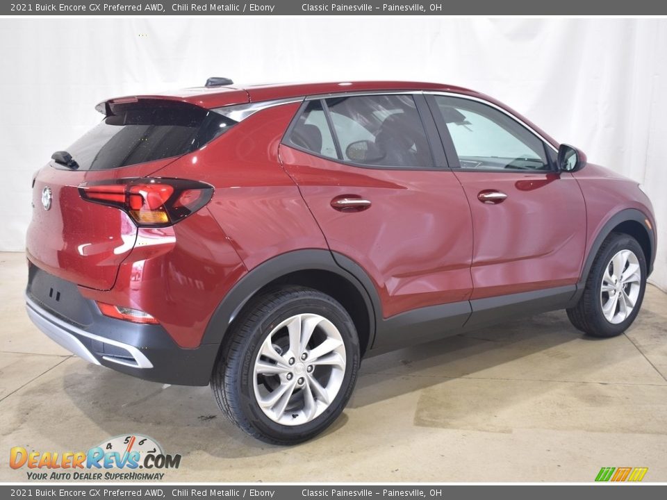 2021 Buick Encore GX Preferred AWD Chili Red Metallic / Ebony Photo #2