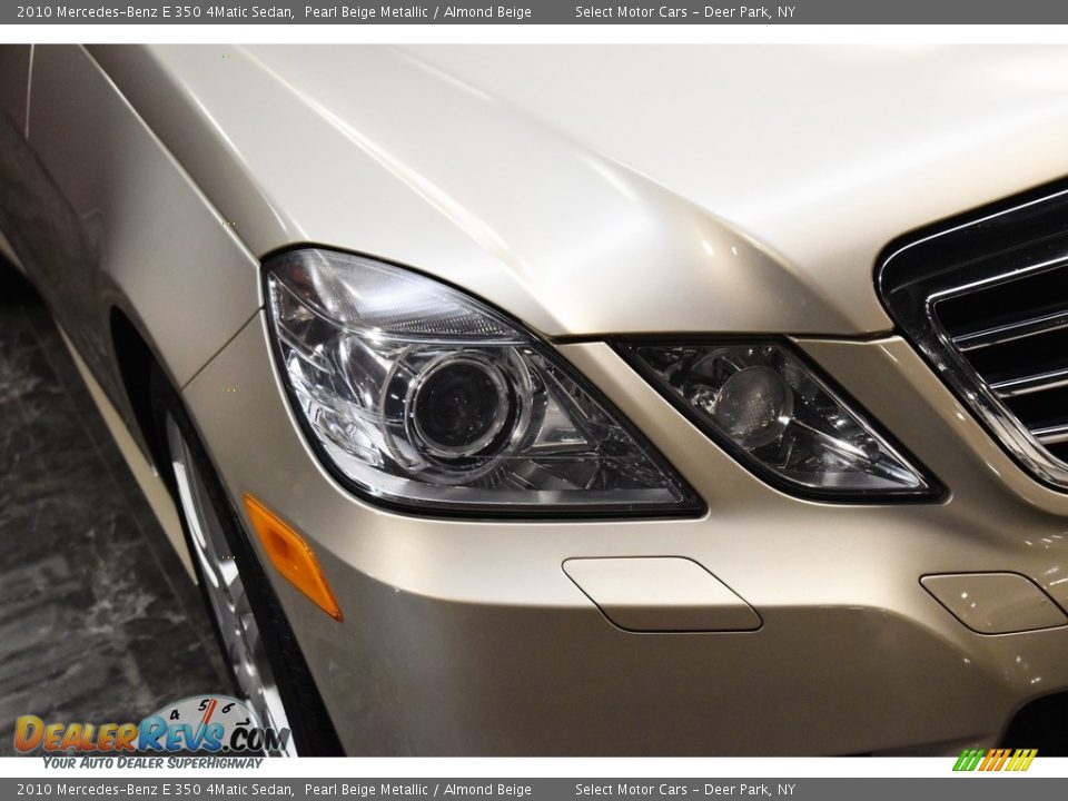2010 Mercedes-Benz E 350 4Matic Sedan Pearl Beige Metallic / Almond Beige Photo #8