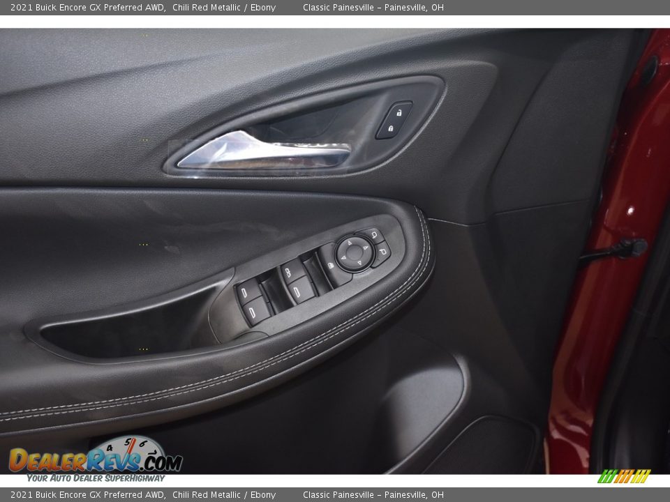 2021 Buick Encore GX Preferred AWD Chili Red Metallic / Ebony Photo #8