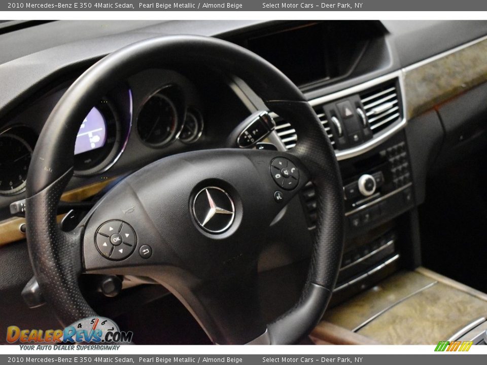 2010 Mercedes-Benz E 350 4Matic Sedan Pearl Beige Metallic / Almond Beige Photo #11