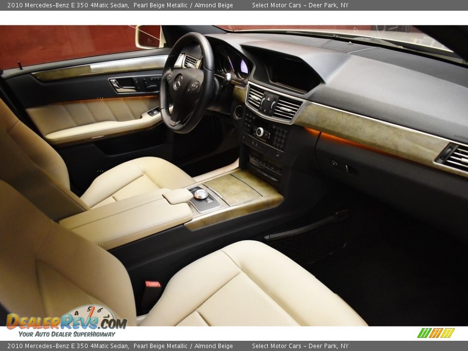 2010 Mercedes-Benz E 350 4Matic Sedan Pearl Beige Metallic / Almond Beige Photo #15