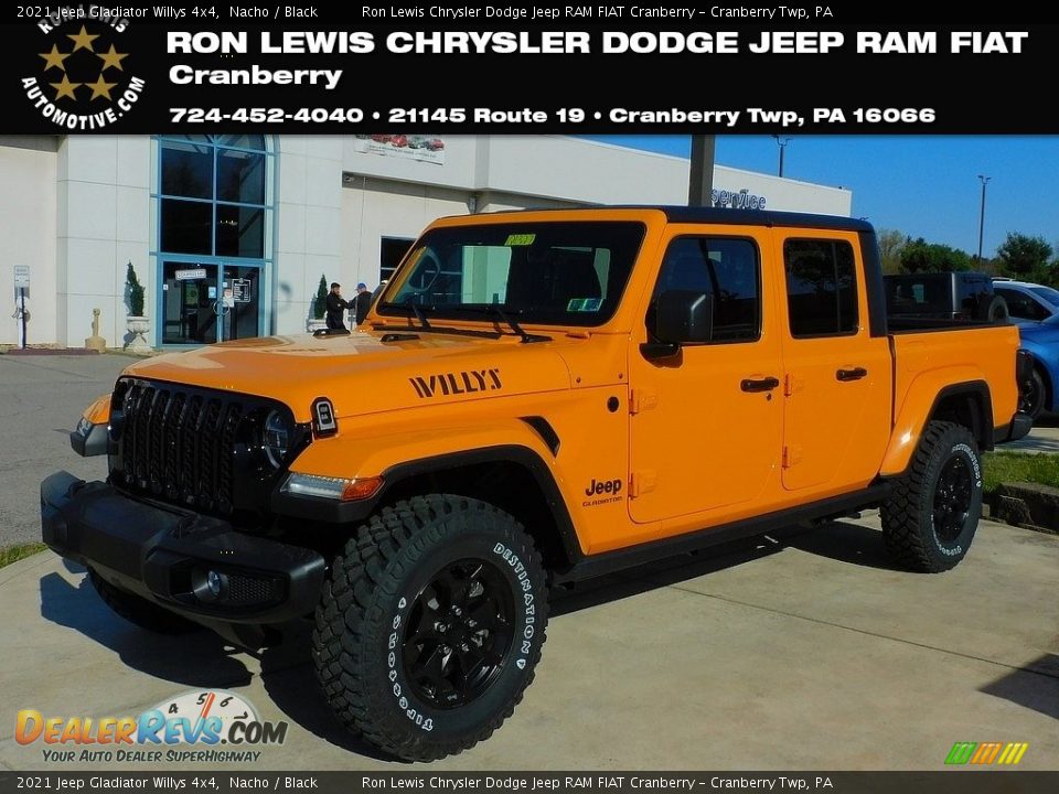 2021 Jeep Gladiator Willys 4x4 Nacho / Black Photo #1