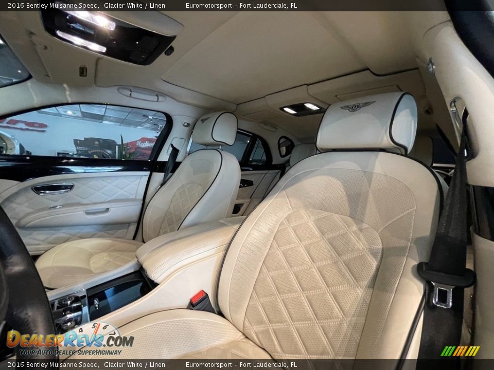 Front Seat of 2016 Bentley Mulsanne Speed Photo #2