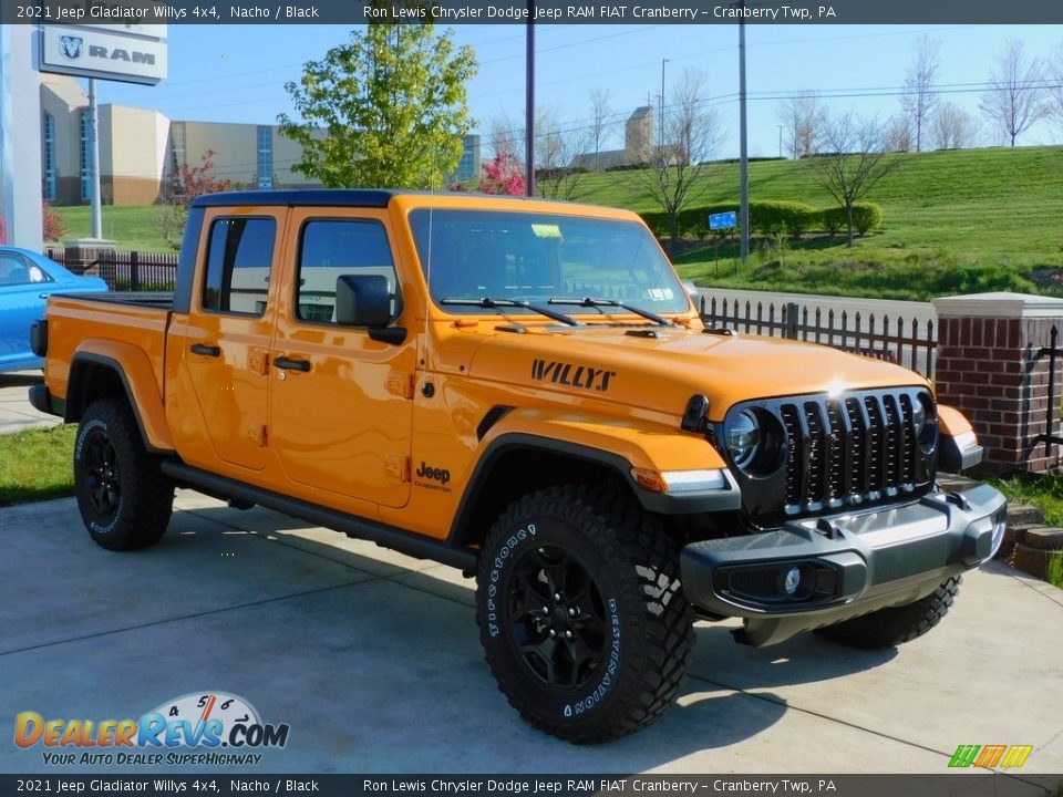 2021 Jeep Gladiator Willys 4x4 Nacho / Black Photo #3