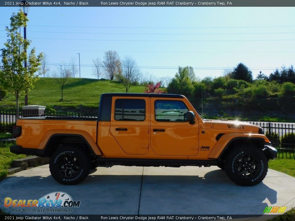 2021 Jeep Gladiator Willys 4x4 Nacho / Black Photo #4