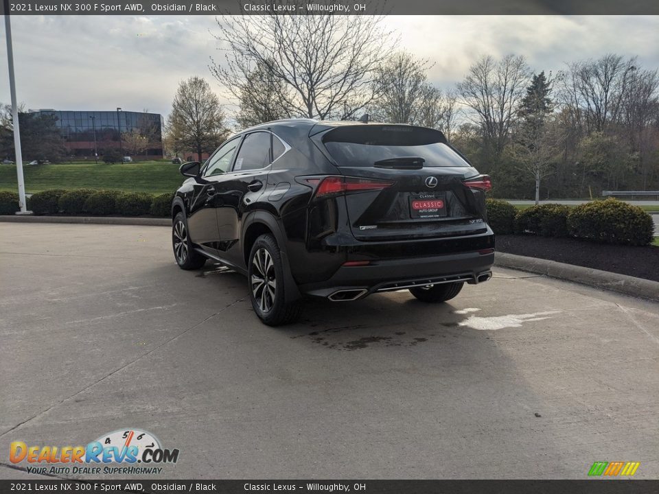 2021 Lexus NX 300 F Sport AWD Obsidian / Black Photo #4