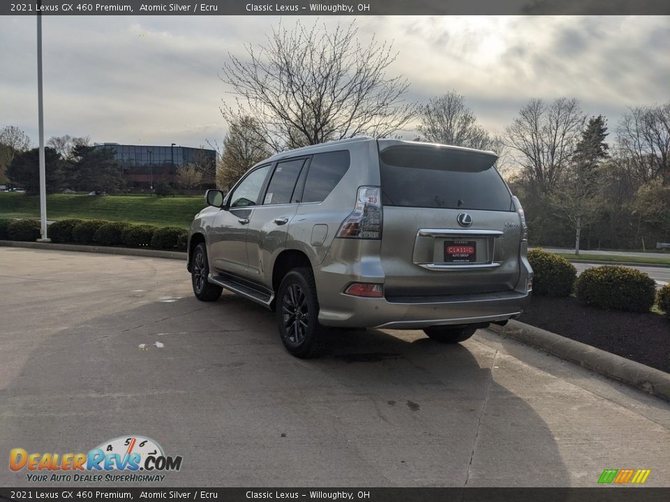 2021 Lexus GX 460 Premium Atomic Silver / Ecru Photo #4