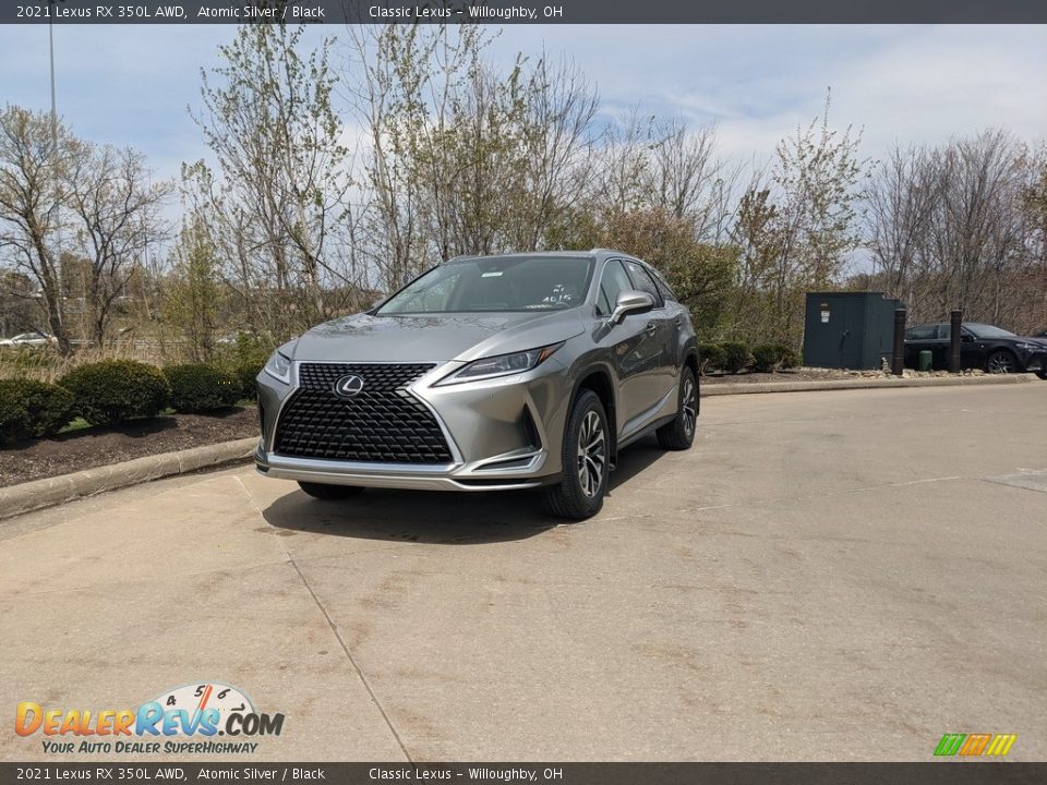 2021 Lexus RX 350L AWD Atomic Silver / Black Photo #1