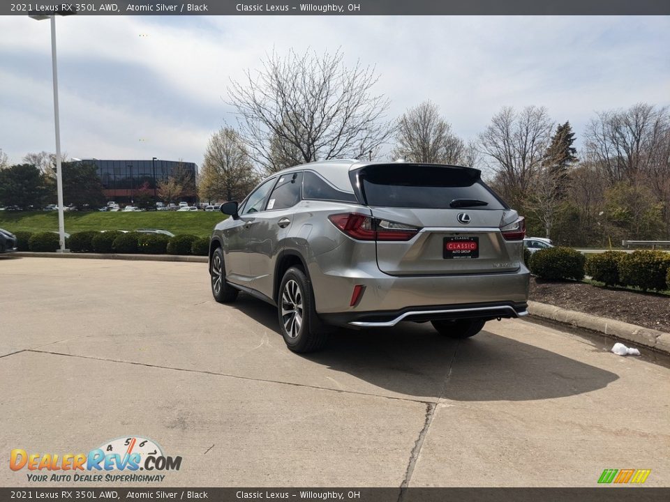 2021 Lexus RX 350L AWD Atomic Silver / Black Photo #2