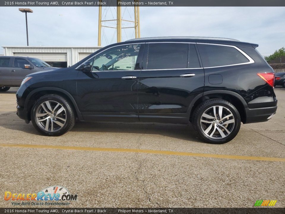 Crystal Black Pearl 2016 Honda Pilot Touring AWD Photo #7