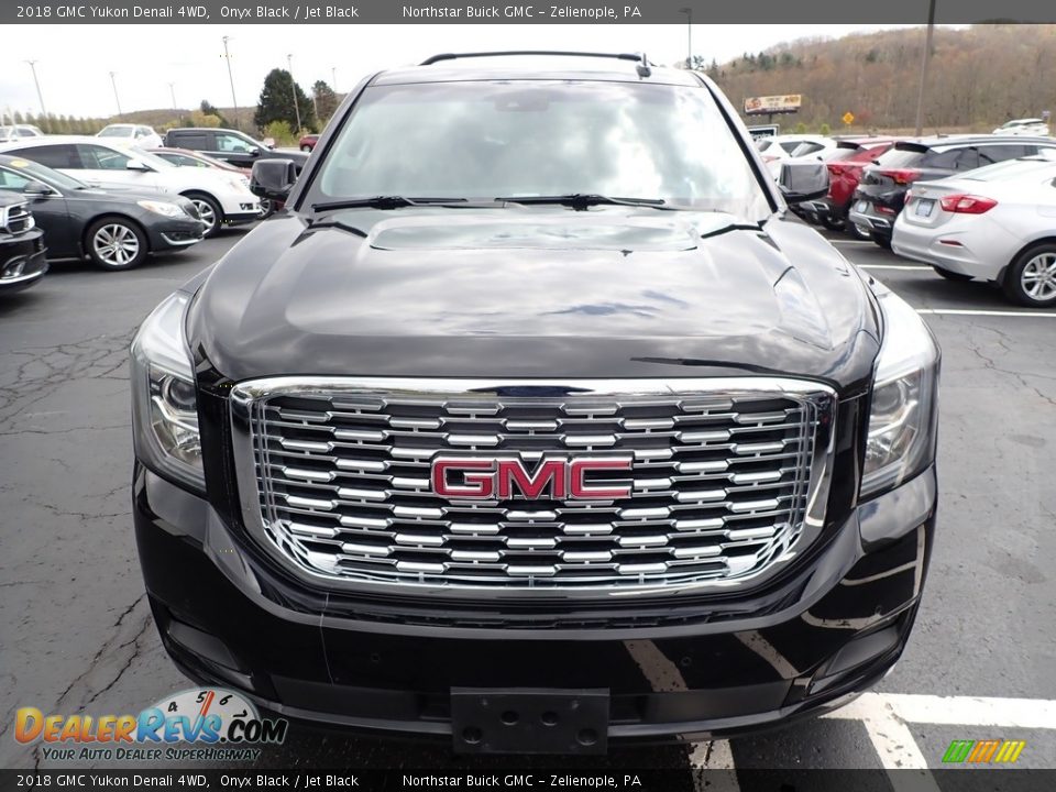 2018 GMC Yukon Denali 4WD Onyx Black / Jet Black Photo #3