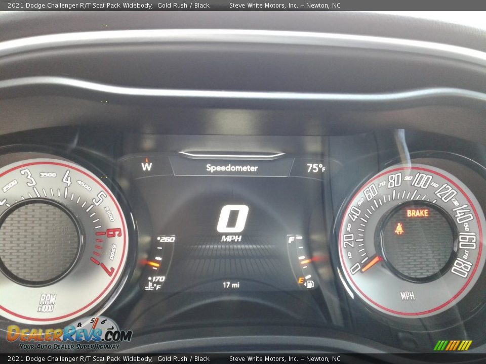 2021 Dodge Challenger R/T Scat Pack Widebody Gauges Photo #19