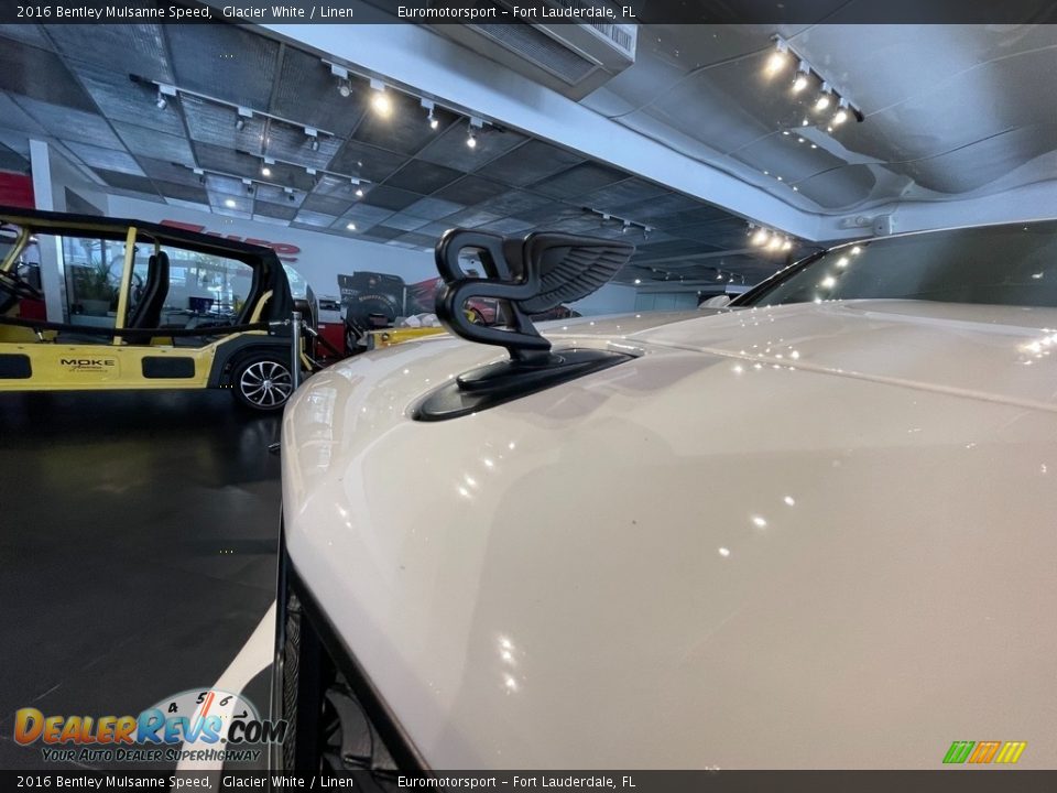 2016 Bentley Mulsanne Speed Glacier White / Linen Photo #37