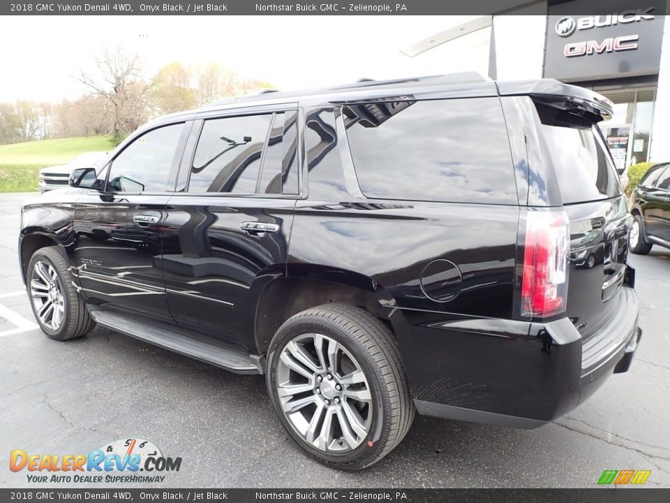 2018 GMC Yukon Denali 4WD Onyx Black / Jet Black Photo #11