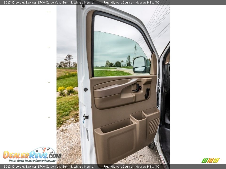 Door Panel of 2013 Chevrolet Express 2500 Cargo Van Photo #20