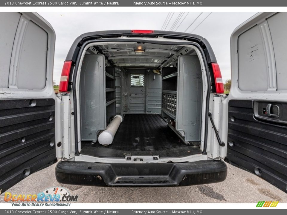 2013 Chevrolet Express 2500 Cargo Van Summit White / Neutral Photo #22