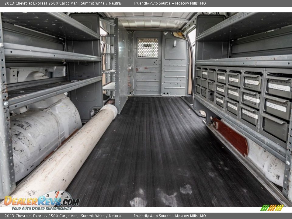 2013 Chevrolet Express 2500 Cargo Van Summit White / Neutral Photo #24