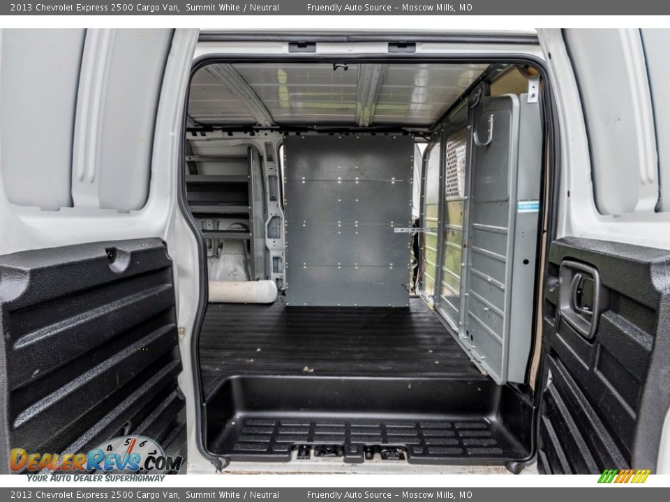 2013 Chevrolet Express 2500 Cargo Van Summit White / Neutral Photo #26