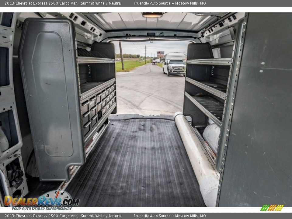 2013 Chevrolet Express 2500 Cargo Van Summit White / Neutral Photo #27