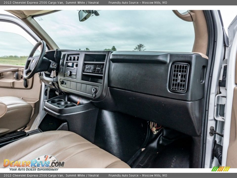 Dashboard of 2013 Chevrolet Express 2500 Cargo Van Photo #29