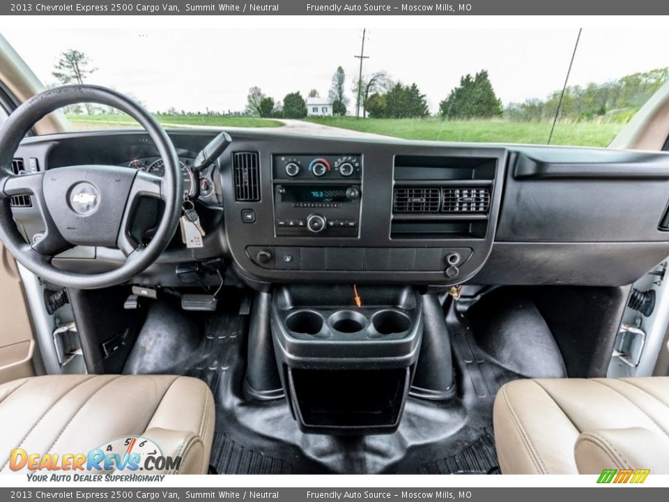 Neutral Interior - 2013 Chevrolet Express 2500 Cargo Van Photo #32