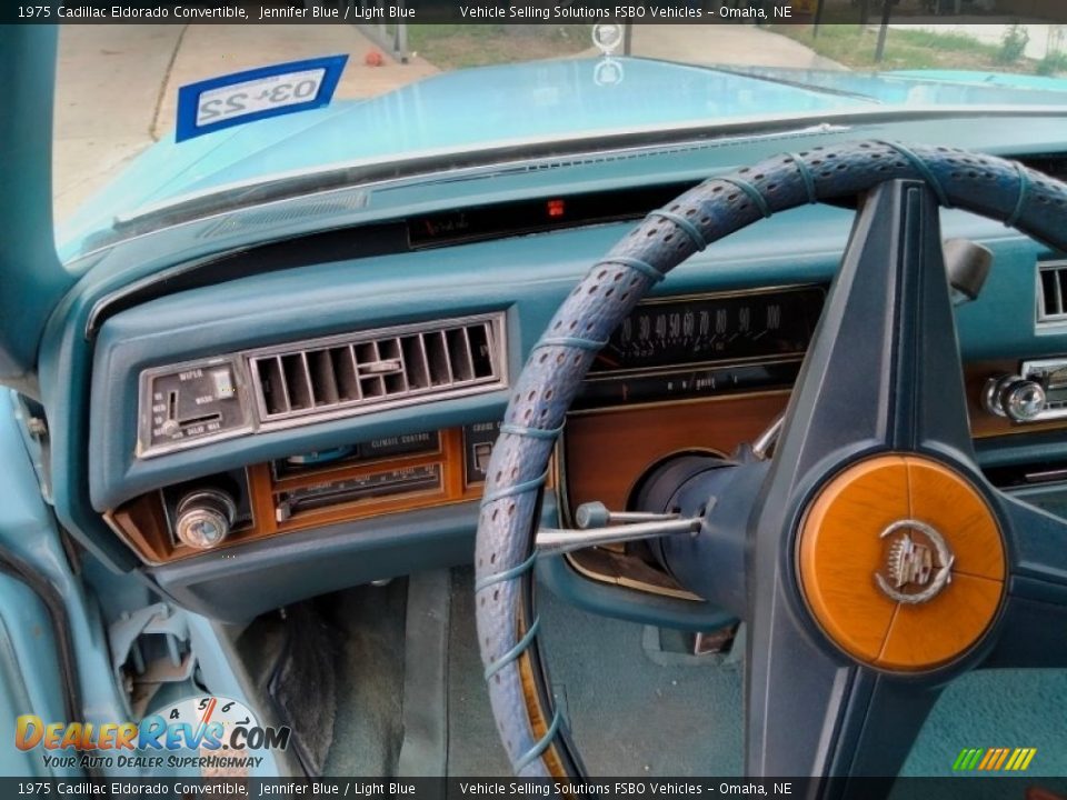 1975 Cadillac Eldorado Convertible Steering Wheel Photo #2