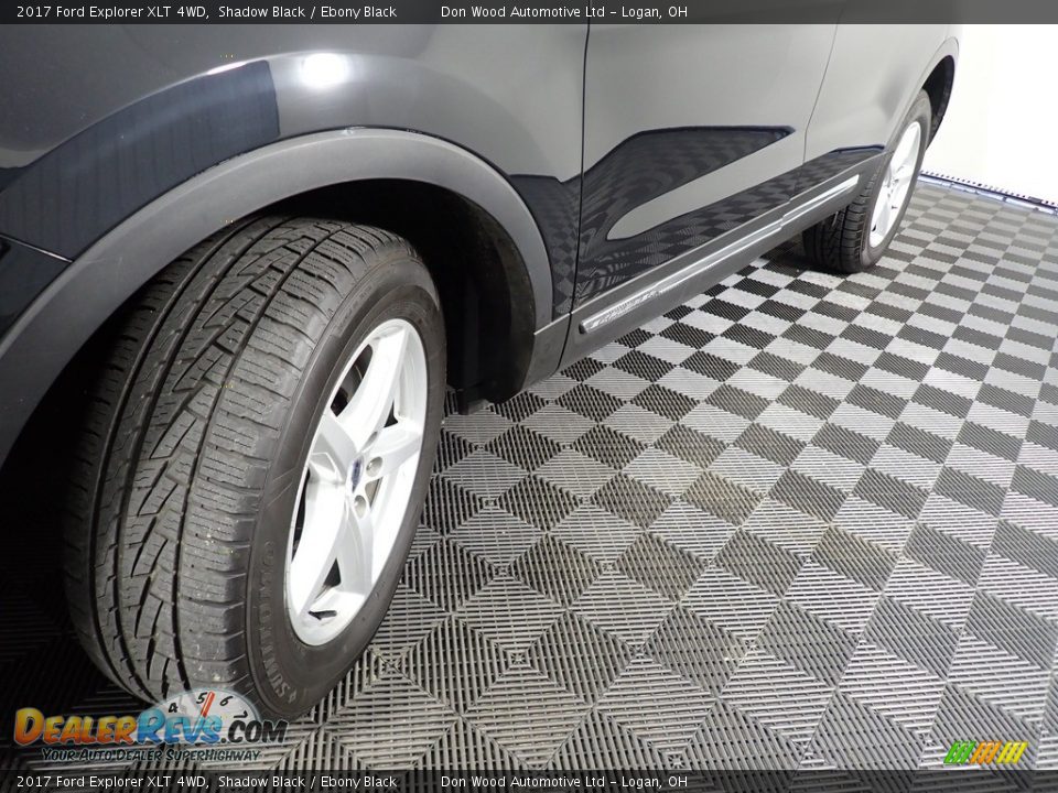 2017 Ford Explorer XLT 4WD Shadow Black / Ebony Black Photo #9