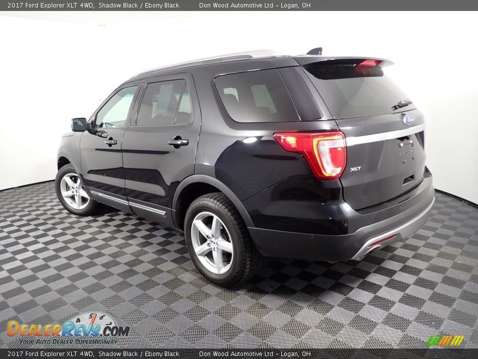 2017 Ford Explorer XLT 4WD Shadow Black / Ebony Black Photo #11