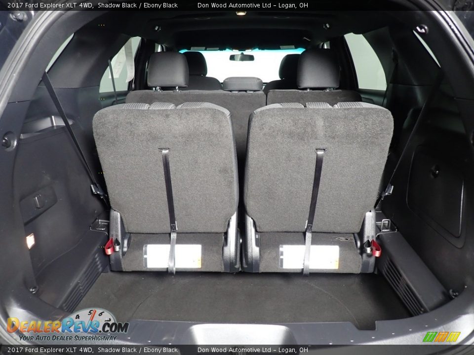 2017 Ford Explorer XLT 4WD Shadow Black / Ebony Black Photo #14