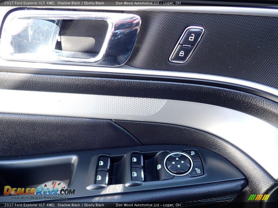 2017 Ford Explorer XLT 4WD Shadow Black / Ebony Black Photo #20