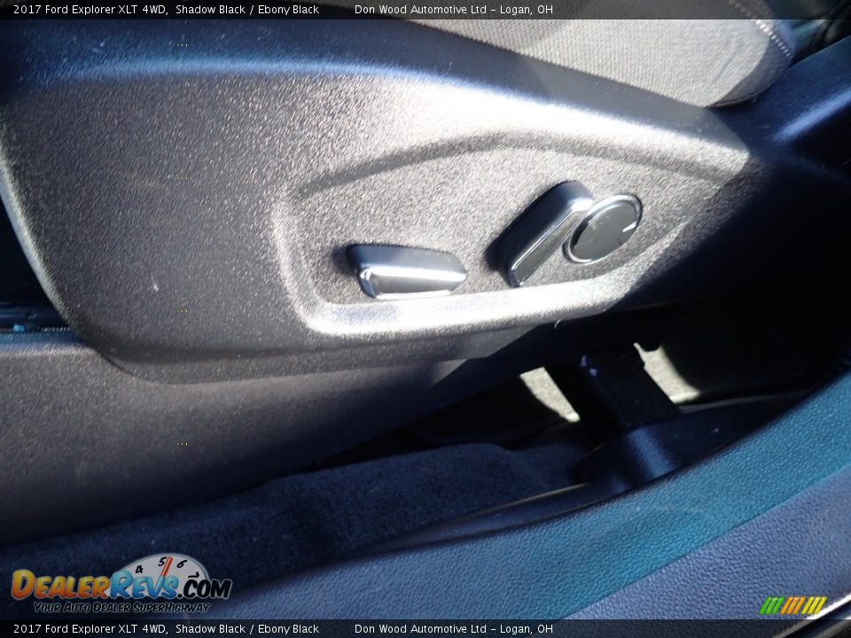 2017 Ford Explorer XLT 4WD Shadow Black / Ebony Black Photo #22