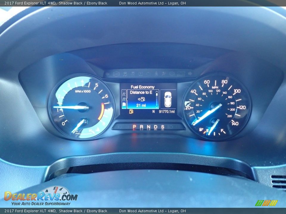 2017 Ford Explorer XLT 4WD Shadow Black / Ebony Black Photo #23