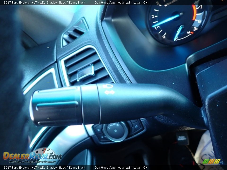 2017 Ford Explorer XLT 4WD Shadow Black / Ebony Black Photo #25