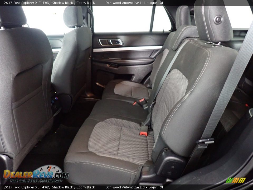 2017 Ford Explorer XLT 4WD Shadow Black / Ebony Black Photo #36