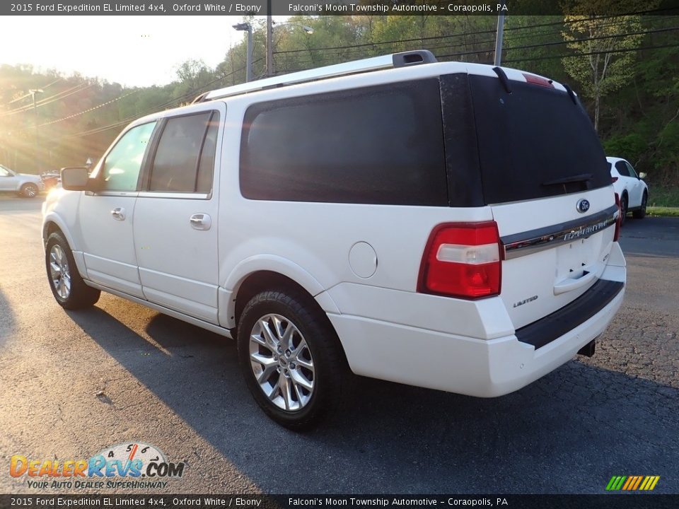 2015 Ford Expedition EL Limited 4x4 Oxford White / Ebony Photo #4