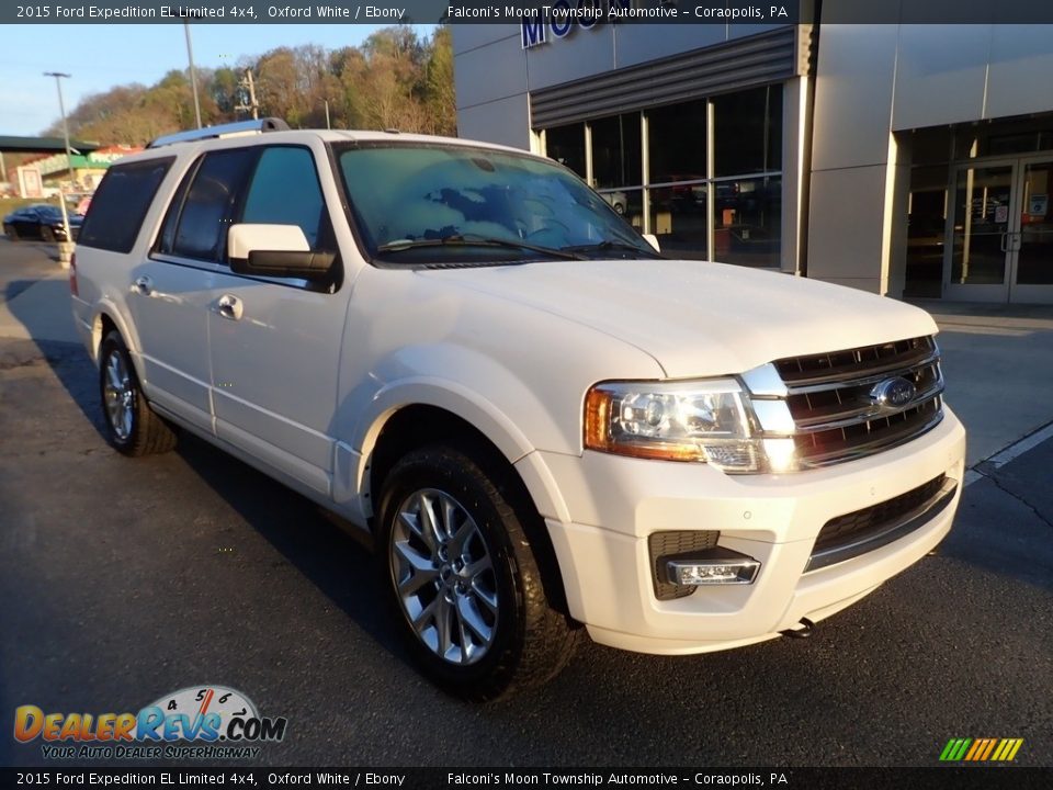 2015 Ford Expedition EL Limited 4x4 Oxford White / Ebony Photo #8