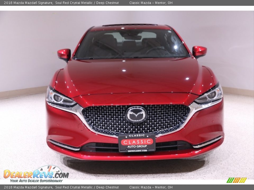 2018 Mazda Mazda6 Signature Soul Red Crystal Metallic / Deep Chestnut Photo #2