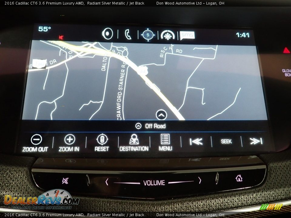 Navigation of 2016 Cadillac CT6 3.6 Premium Luxury AWD Photo #4