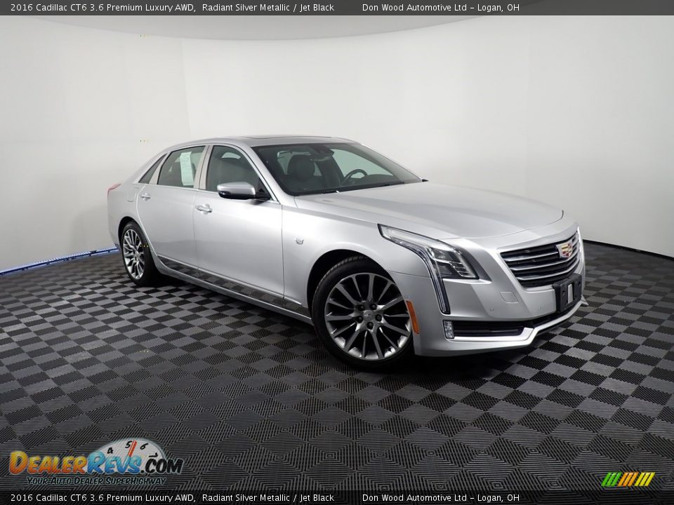 Radiant Silver Metallic 2016 Cadillac CT6 3.6 Premium Luxury AWD Photo #6