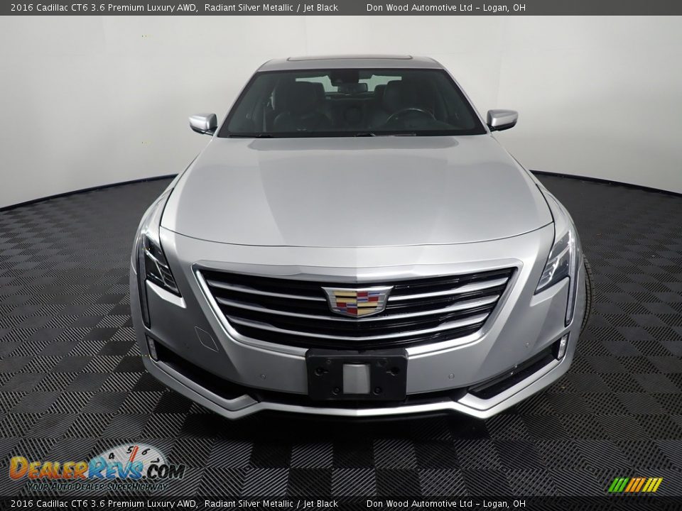 2016 Cadillac CT6 3.6 Premium Luxury AWD Radiant Silver Metallic / Jet Black Photo #8