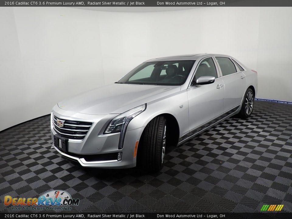 2016 Cadillac CT6 3.6 Premium Luxury AWD Radiant Silver Metallic / Jet Black Photo #11