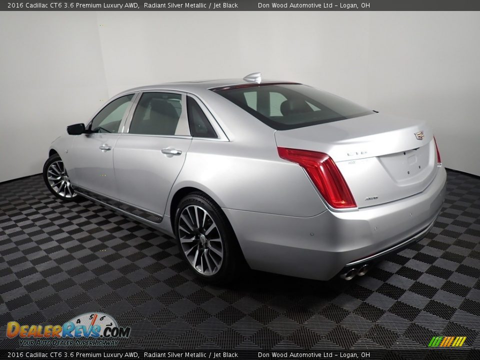 2016 Cadillac CT6 3.6 Premium Luxury AWD Radiant Silver Metallic / Jet Black Photo #14